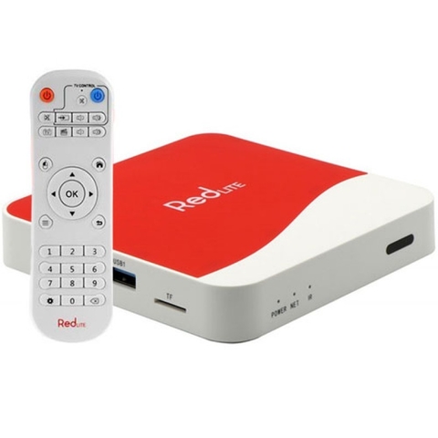 RedStick 2: Receptor IPTV 4K Full HD Wi-Fi com Comando de Voz e