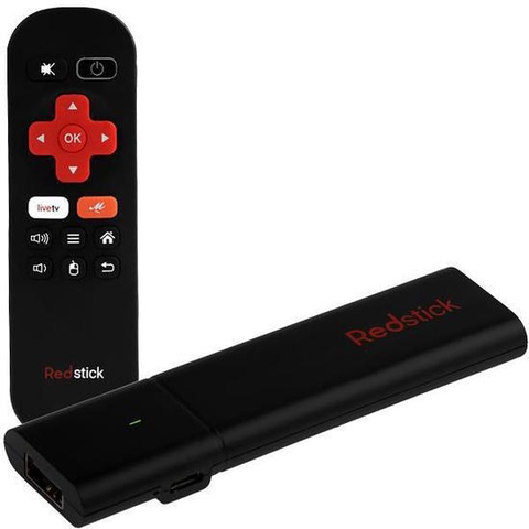 RedStick 2: Receptor IPTV 4K Full HD Wi-Fi com Comando de Voz e