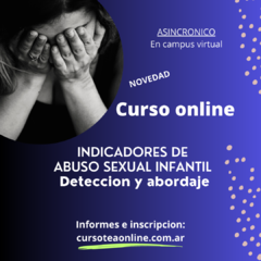 Curso "Indicadores y Detección Precoz del Abuso Sexual Infantil"