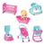 Boneca Little Dolls Casinha - 8023 Divertoys - comprar online