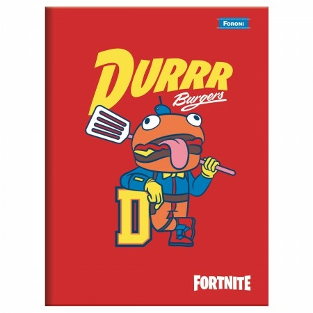 Caderno C/D 01 Materia Fortnite Foroni