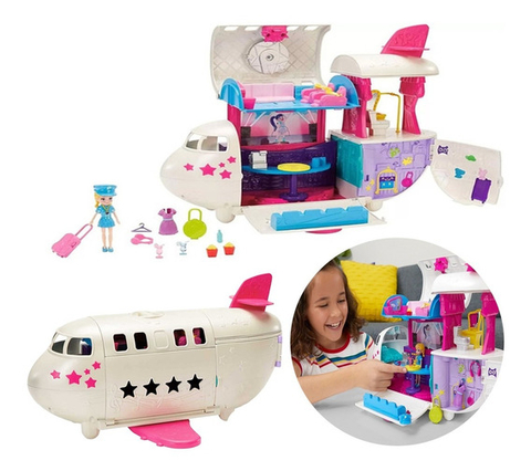 Playset - Polly Pocket - Polly e Shani - Caminhão de Sorvete - Mattel