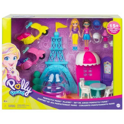 Polly Pocket Aventuras de Sereia - GXV27 - Mattel - Real Brinquedos