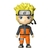 Boneco Naruto Chibi Uzumaki Mini - 1186 Elka - comprar online
