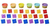 Massinha Play-doh Fundamental Letters - E8532 Hasbro - comprar online