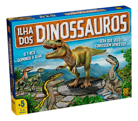 Jogo Super Trunfo - Dinossauros - Grow - superlegalbrinquedos