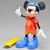 Boneco Mickey Radical Falante - 900 Elka