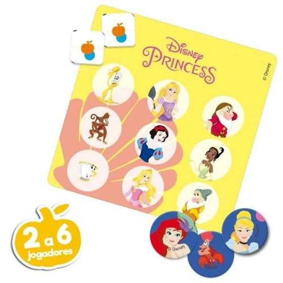 Jogo Bingo Princesas - 8011 Hasbro