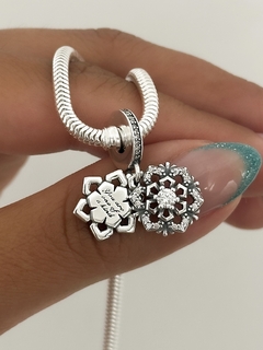 Charm copo de nieve