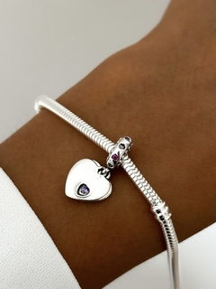 Charm doble corazón - comprar online