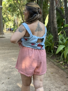 Short Saia Rosa Pastel - comprar online