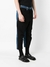 Calça jeans cropped com recorte contrastante - comprar online