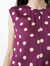 Regata Dots estampada Vinho - loja online