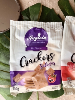 Crackers sin gluten Angiola - Del Puerto Dietética 