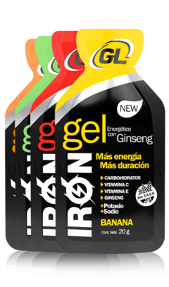 Gel energetico con Ginseng Irongel Gentech