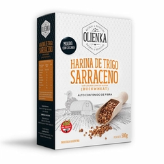 Harina de trigo sarraceno con cascara Olienka