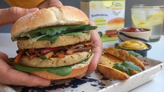 Hamburguesas congeladas veganas Nutrileza en internet