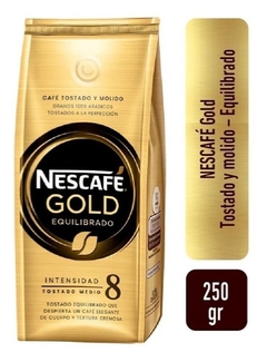 Cafe tostado molido Gold Nescafe