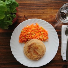 Milanesa de soja vegetarianas x4u con y sin sal Prasat