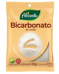 Bicarbonato de sodio 50g sin tacc Alicante