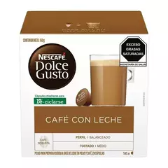 Cápsulas de café con leche Dolce gusto Nescafé