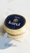 Alfajor de maicena artesanal sin tacc Karel