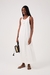 Dress To Vestido Recortes Malha Com Tecido 01332079 Off White