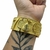 Pulseira Bracelete 35mm Personalizado 777 Banhado a Ouro 18K Lançamento na internet