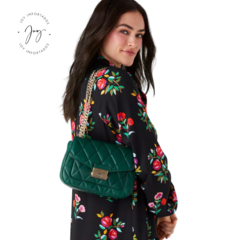 Bolsa Verde Esmeralda Carey Small - Kate Spade