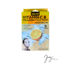 Máscara Facial Vitamina C e Colágeno - Azure