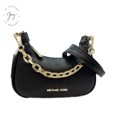 Bolsa Cora Mini Shoulder Crossboddy Preta com 2 Alças - Michael Kors - comprar online