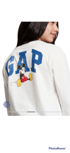 Camiseta Manga Longa Disney - GAP na internet