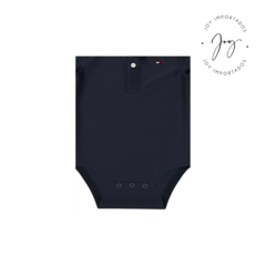 Body Polo Azul Marinho Bebê - Tommy Hilfiger - Joy Importados