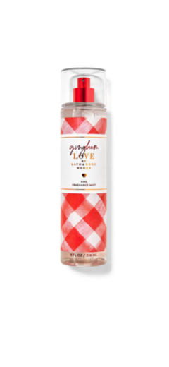 Splash Gingham Love Bath & Body Works