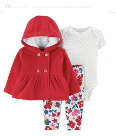 Conjunto Carter's Casaco Fleece