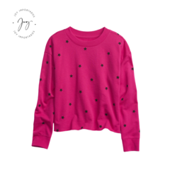 Moletom Pink Estrelas - GAP