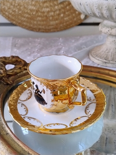 Duo de Cafe en Porcelana Alemana Gloria Bavaria de coleccion (72) - comprar online