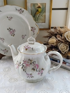 Tetera en Porcelana Verbano motivo Flor de Durazno - comprar online