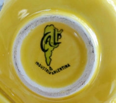 Imagen de Copetinero con Carocero en Ceramica Esmaltada