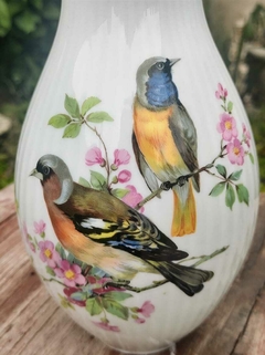 Florero en Porcelana Verbano motivo Aves y Flores de - comprar online
