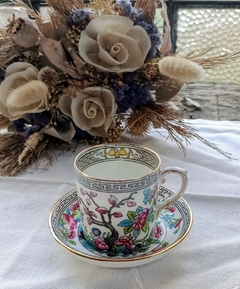 Duo de Cafe en Porcelana Inglesa Aynsley de coleccion - comprar online