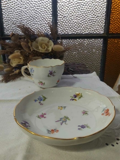 Duo de Te en Porcelana Alemana Meissen de coleccion - tienda online