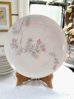 6 Platos Hondos en Porcelana Japonesa Sone China - 2Gardenias Bazar antiguo & Deco