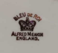 Sopera en Loza Inglesa Bleu de Roi Alfred Meaking - tienda online