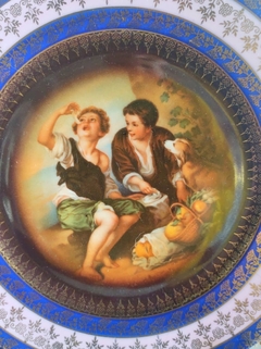 Plato decorativo Restaurado en Porcelana Checa - comprar online