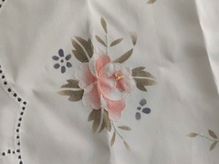 Carpeta rectangular de Poliester decorada con Flores - comprar online