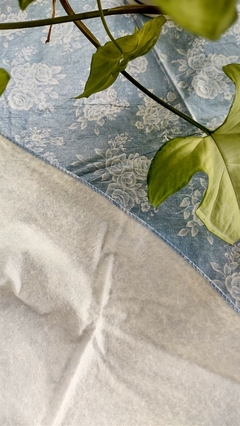 Mantel Vinilico para mesa redonda motivo floral