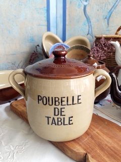 Olla / sopera / guisera en Terracota Inglesa Poubelle de Table estilo Farm House - tienda online