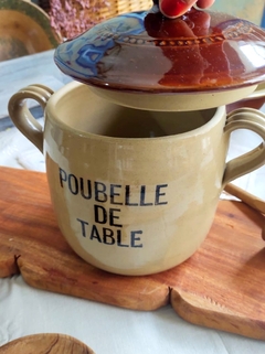 Olla / sopera / guisera en Terracota Inglesa Poubelle de Table estilo Farm House - comprar online
