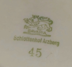 Imagen de Duo de Te en Porcelana Alemana Bavaria